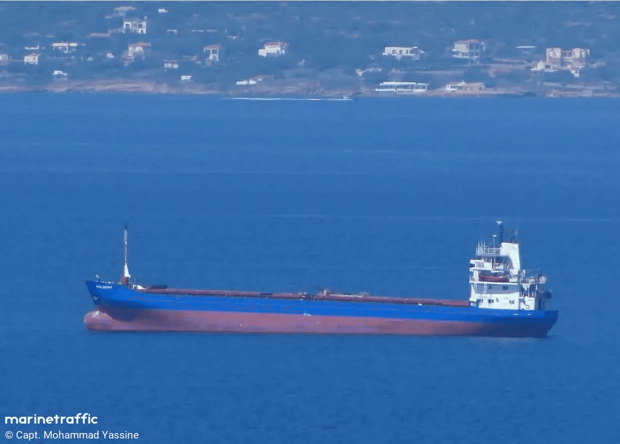 Vessel ALFA WATAN and ABLE were drone attacked in Bulgarian water.