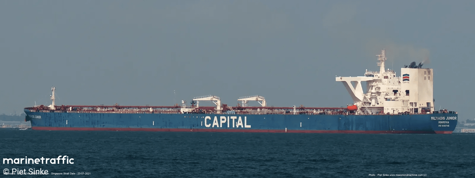 Vessel AMZAN attacked by Houthi in Red Sea.