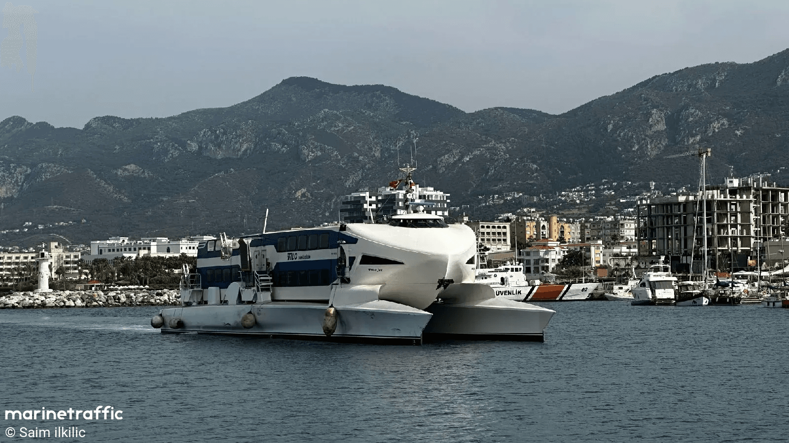 Vessel FILO JET sank in Turkish water.