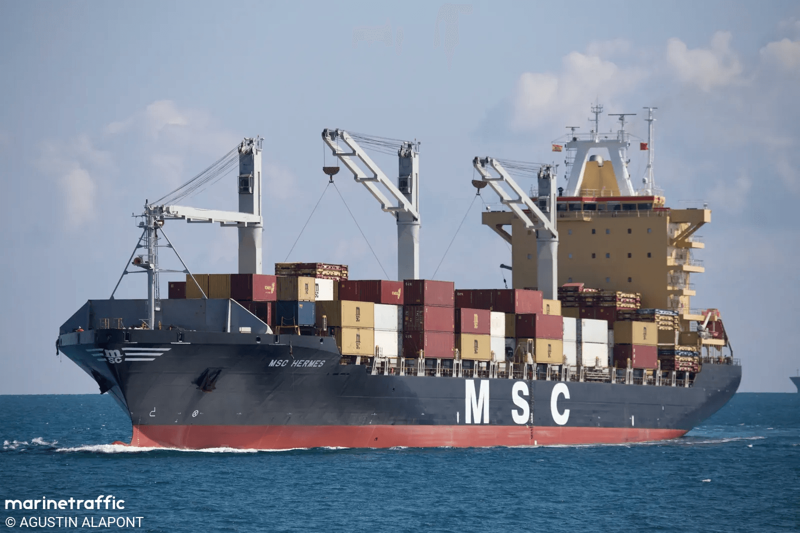 Vessel MSC HERMES.