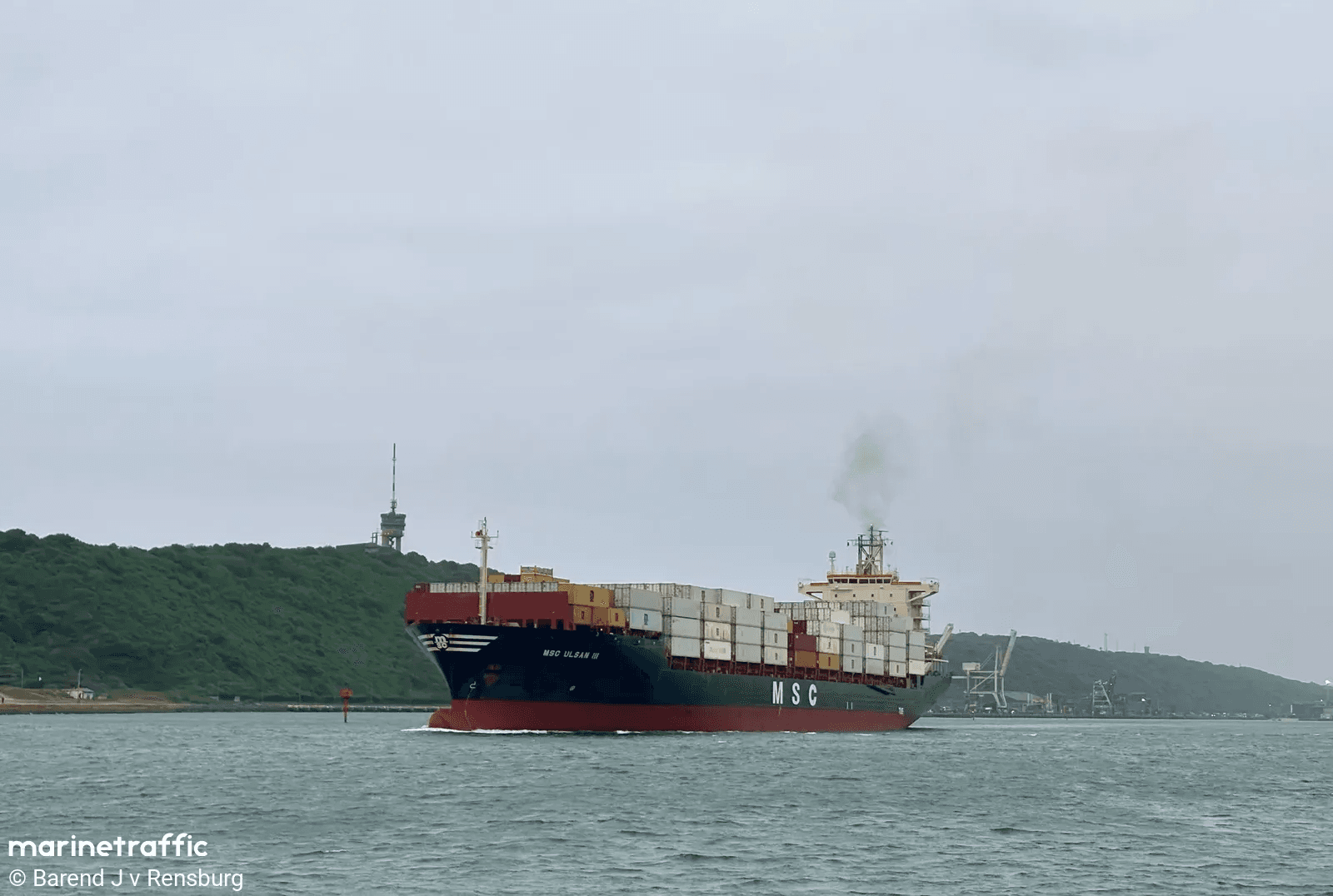 Ataque ao MSC USLAN III no Mar Negro.