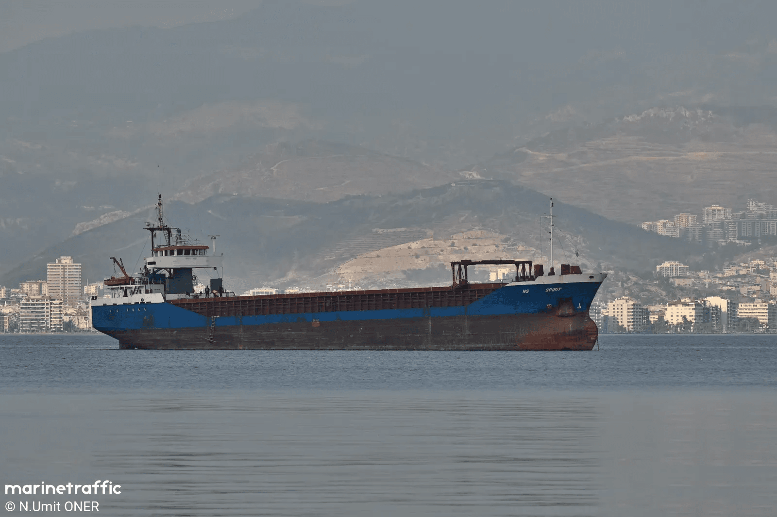 Vessel NS SPIRIT breakdown off Turkish Coast.
