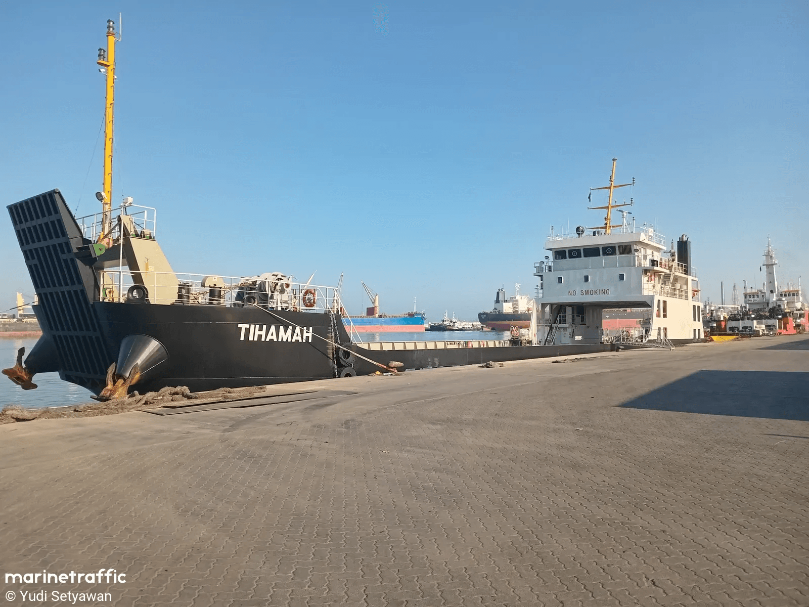 Vessel TIHAMAH attacked by Houthi.